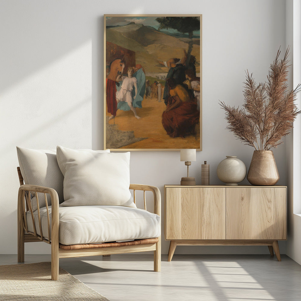 Alexander and Bucephalus No.2 - Poster / Art Print
