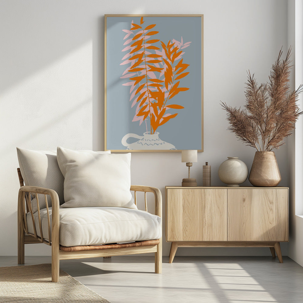 Botanical dopamine twigs - Poster / Art Print