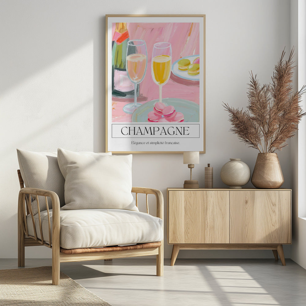 Champagne - Poster / Art Print