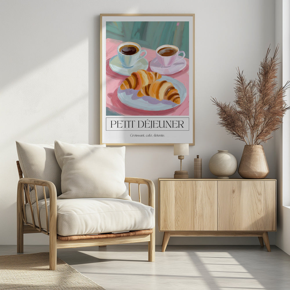 Petit dejeuner - Poster / Art Print