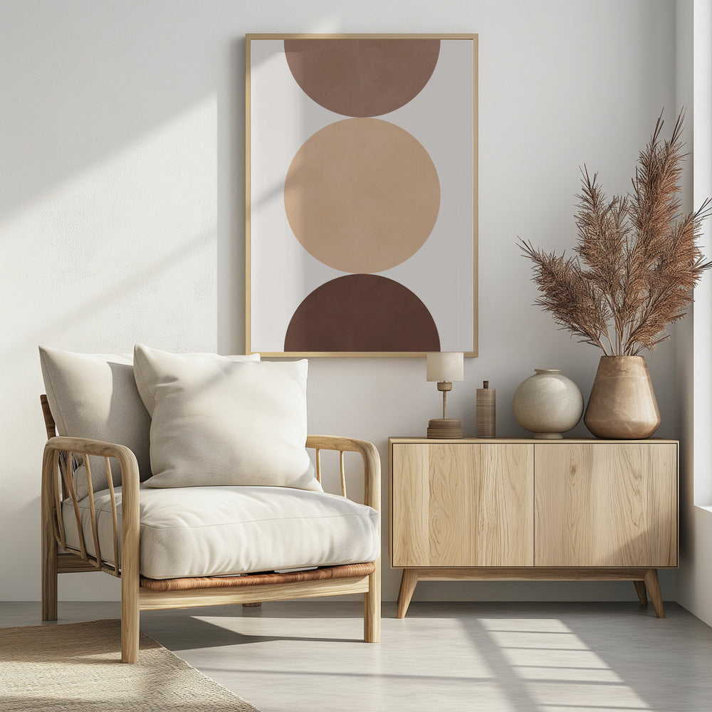 Circle composition 14 - Poster / Art Print