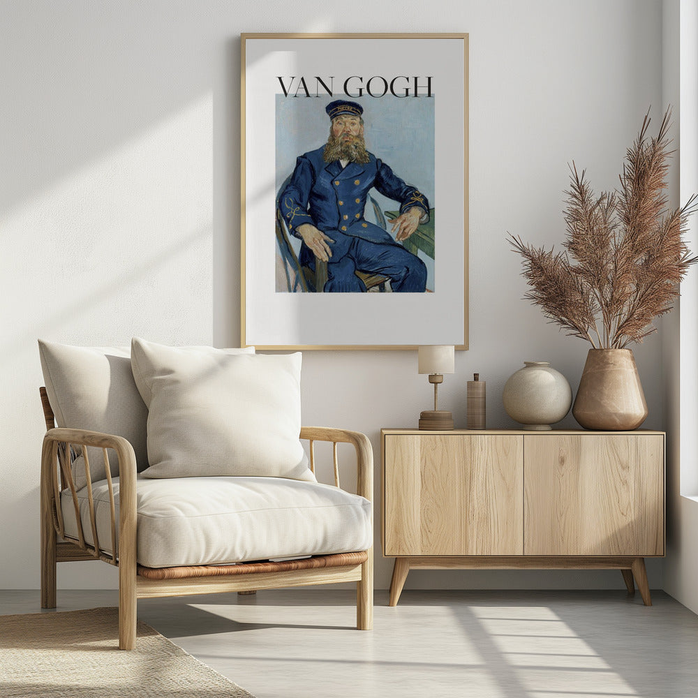 Portrait of the Postman Joseph Roulin (1888) - Poster / Art Print