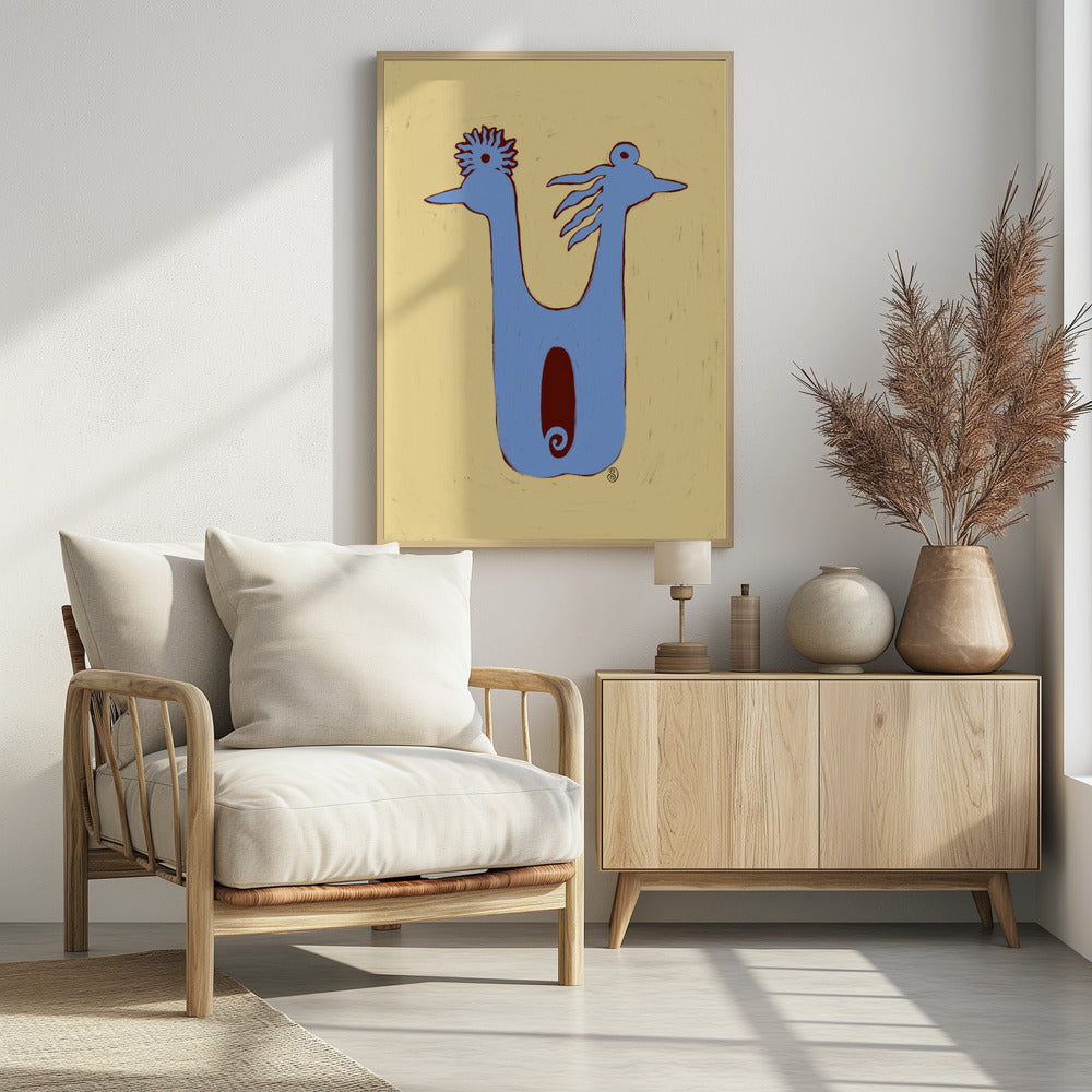Birds Couple - Poster / Art Print