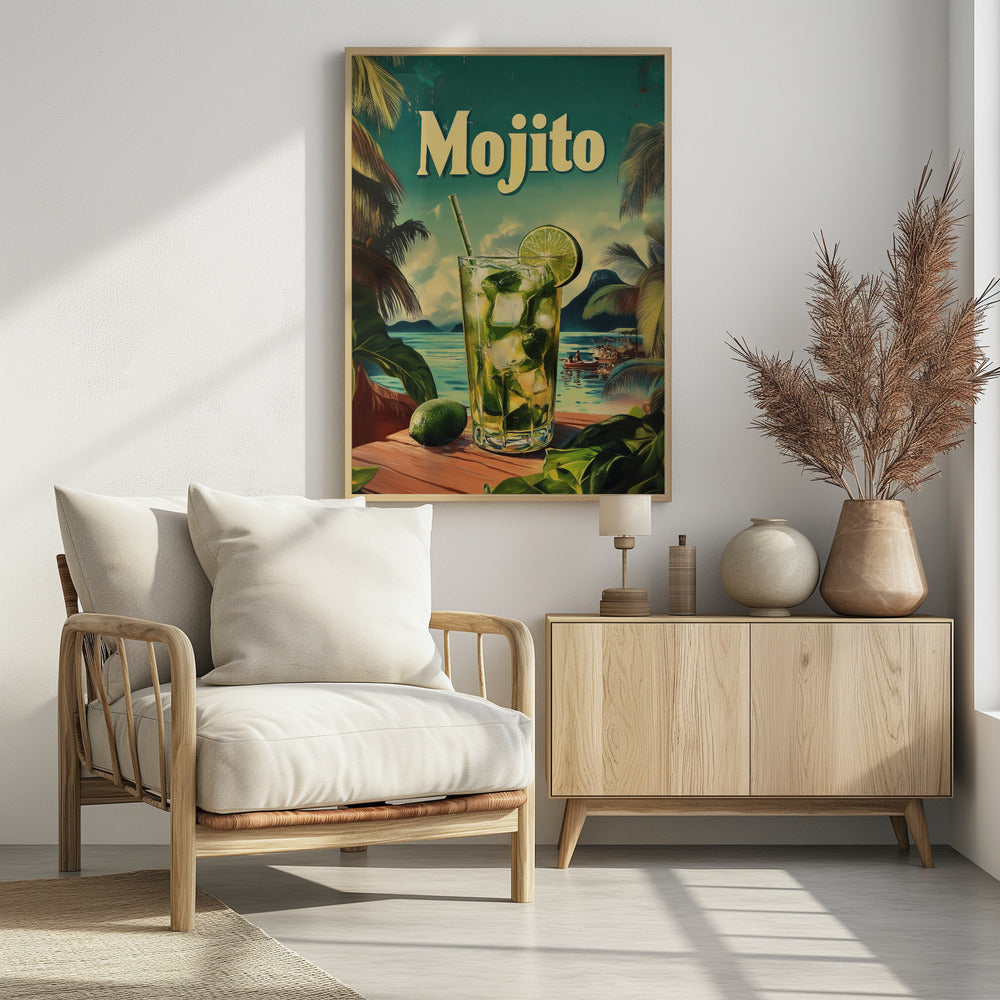 Mojito Vintage - Poster / Art Print