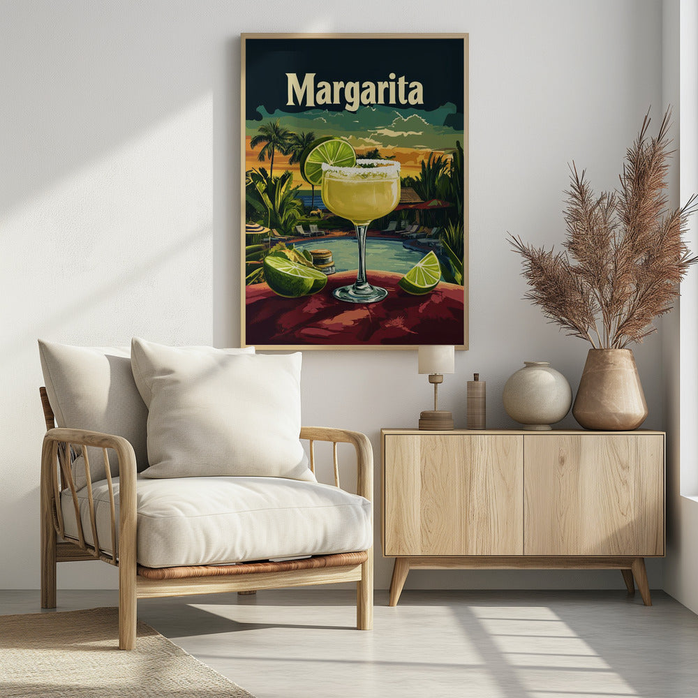 Margarita Vintage - Poster / Art Print