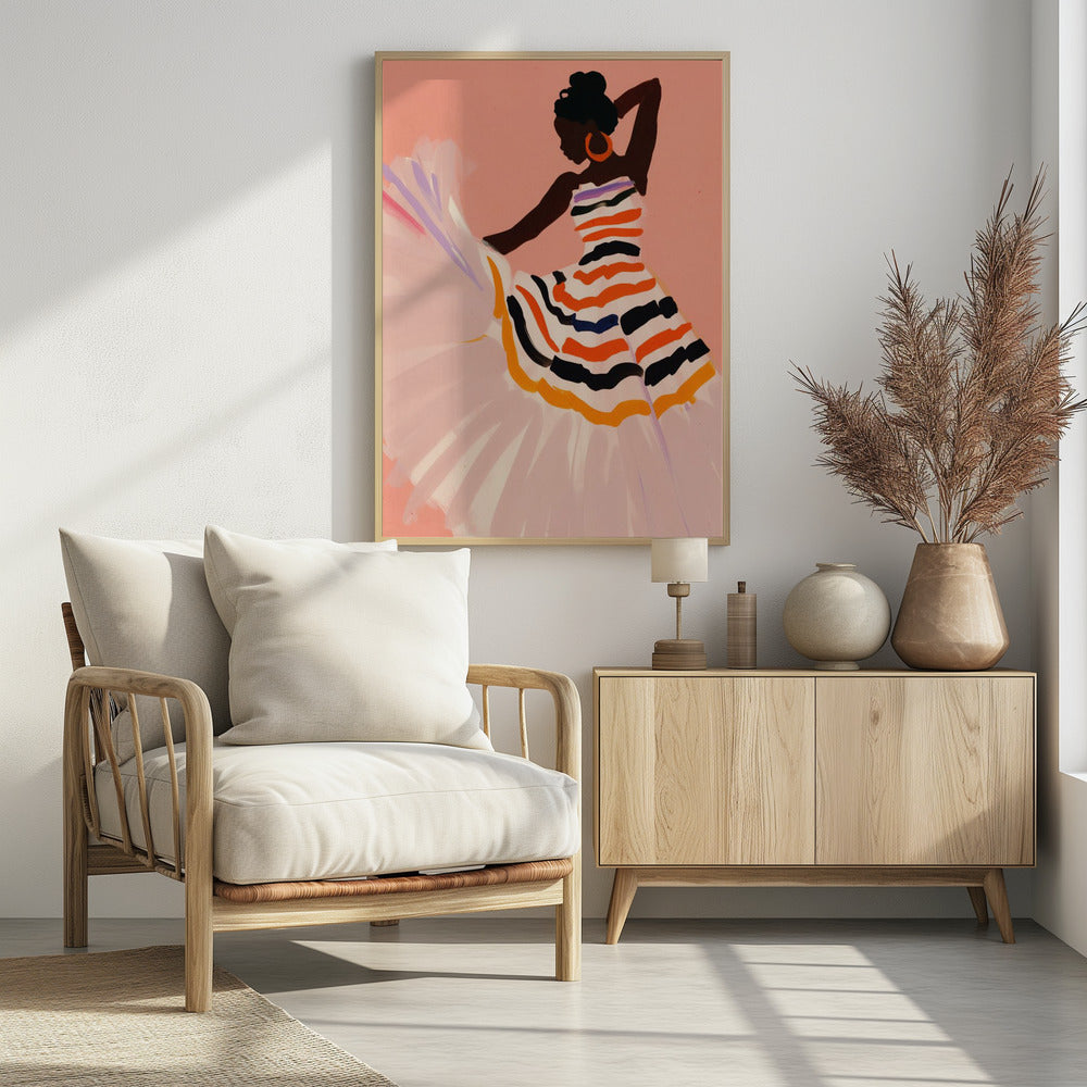 Dancing Amita No 2 - Poster / Art Print