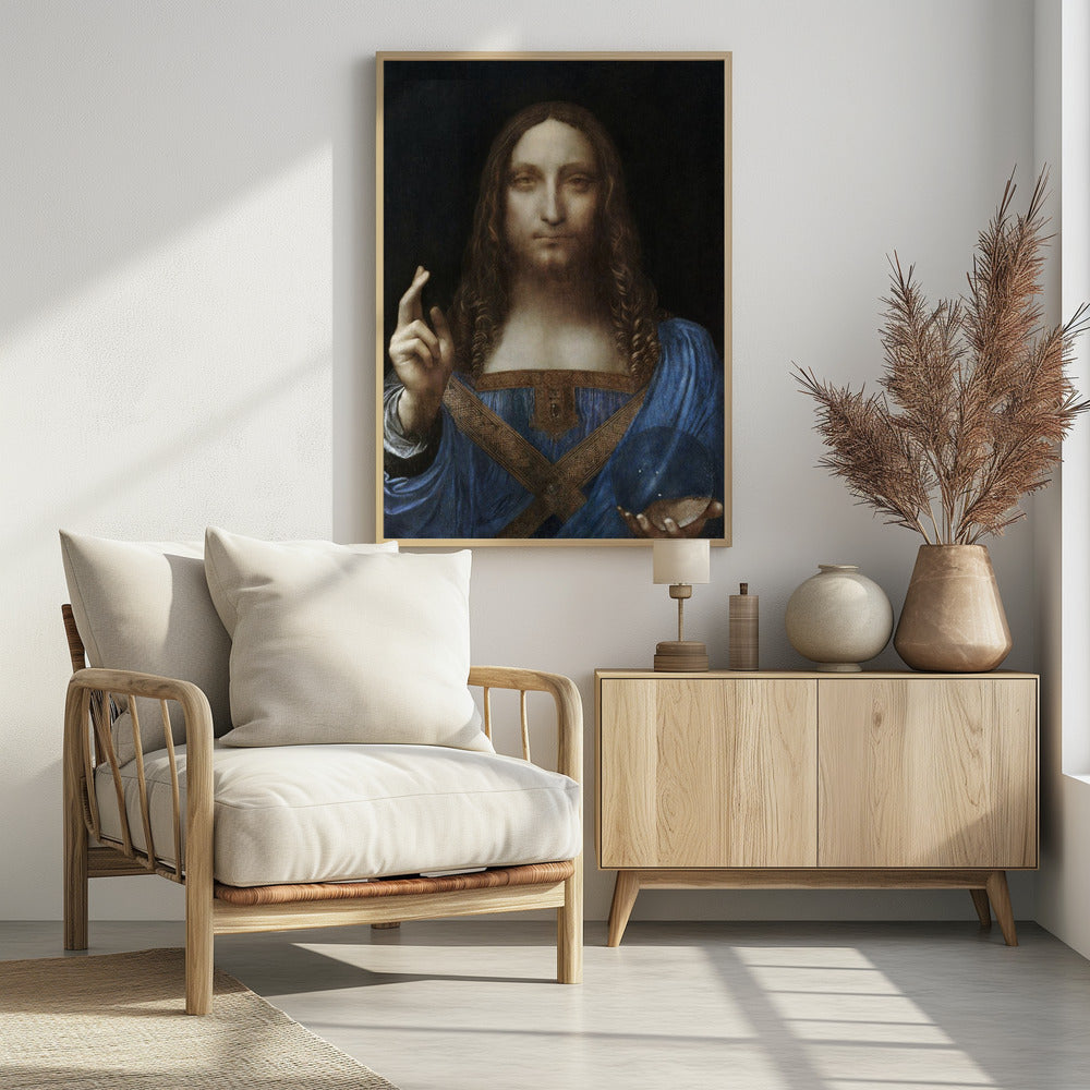 Salvator Mundi (circa 1500) - Poster / Art Print