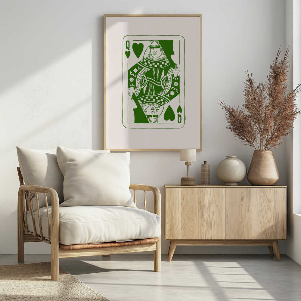 QUEEN OF BROKEN HEARTS - Poster / Art Print
