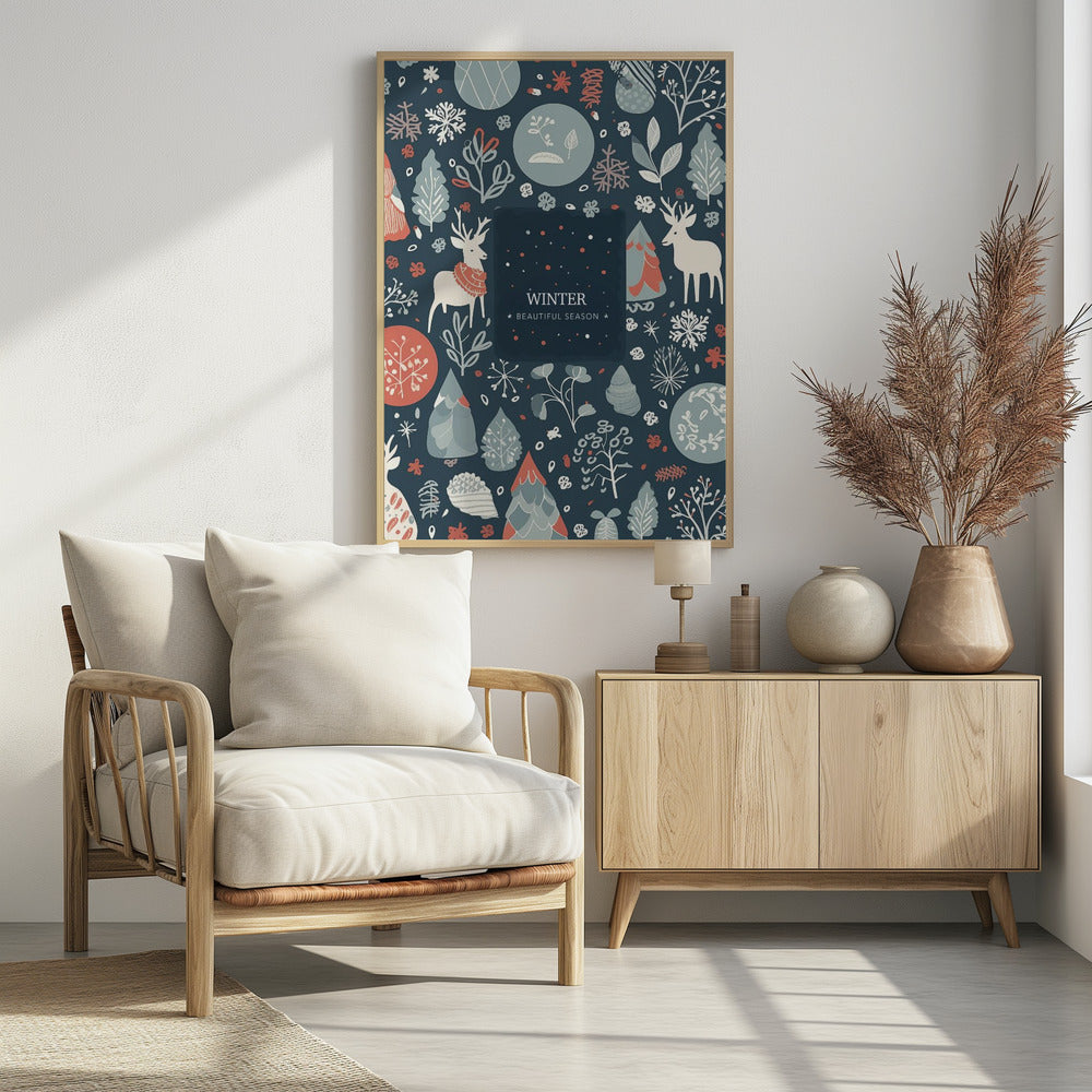 Winter Beautiful Season - Poster / Art Print