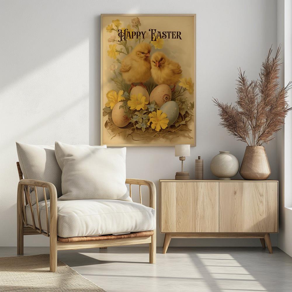 Happy Easter No 5 - Poster / Art Print
