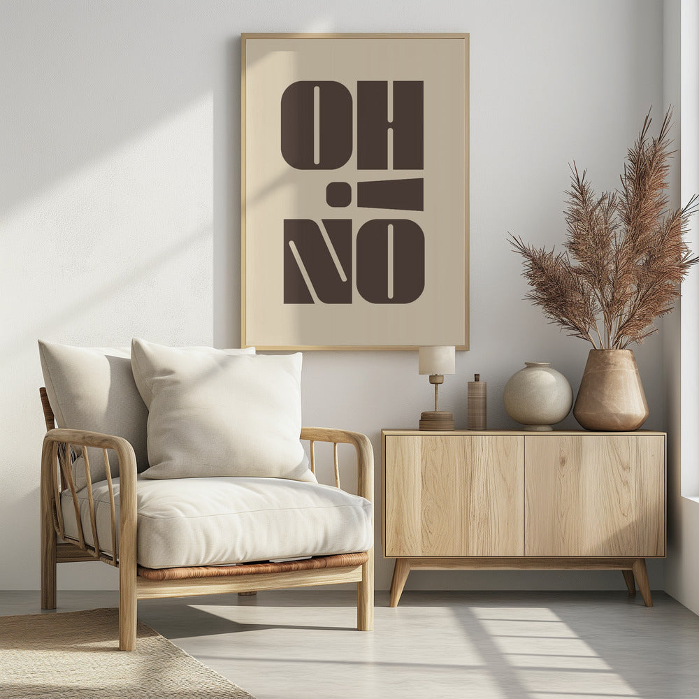 Oh No! - Poster / Art Print