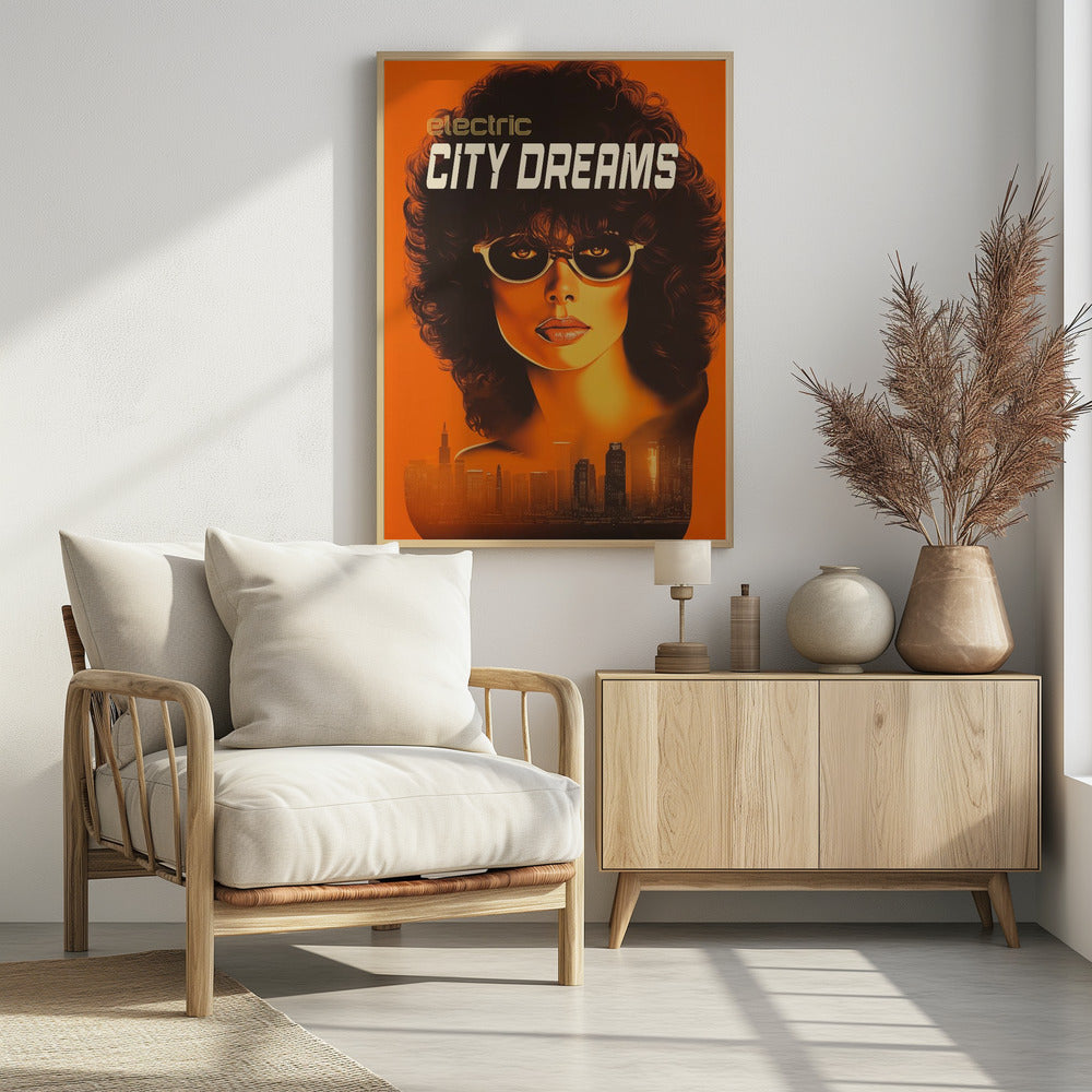 Electric City Dreams - Poster / Art Print
