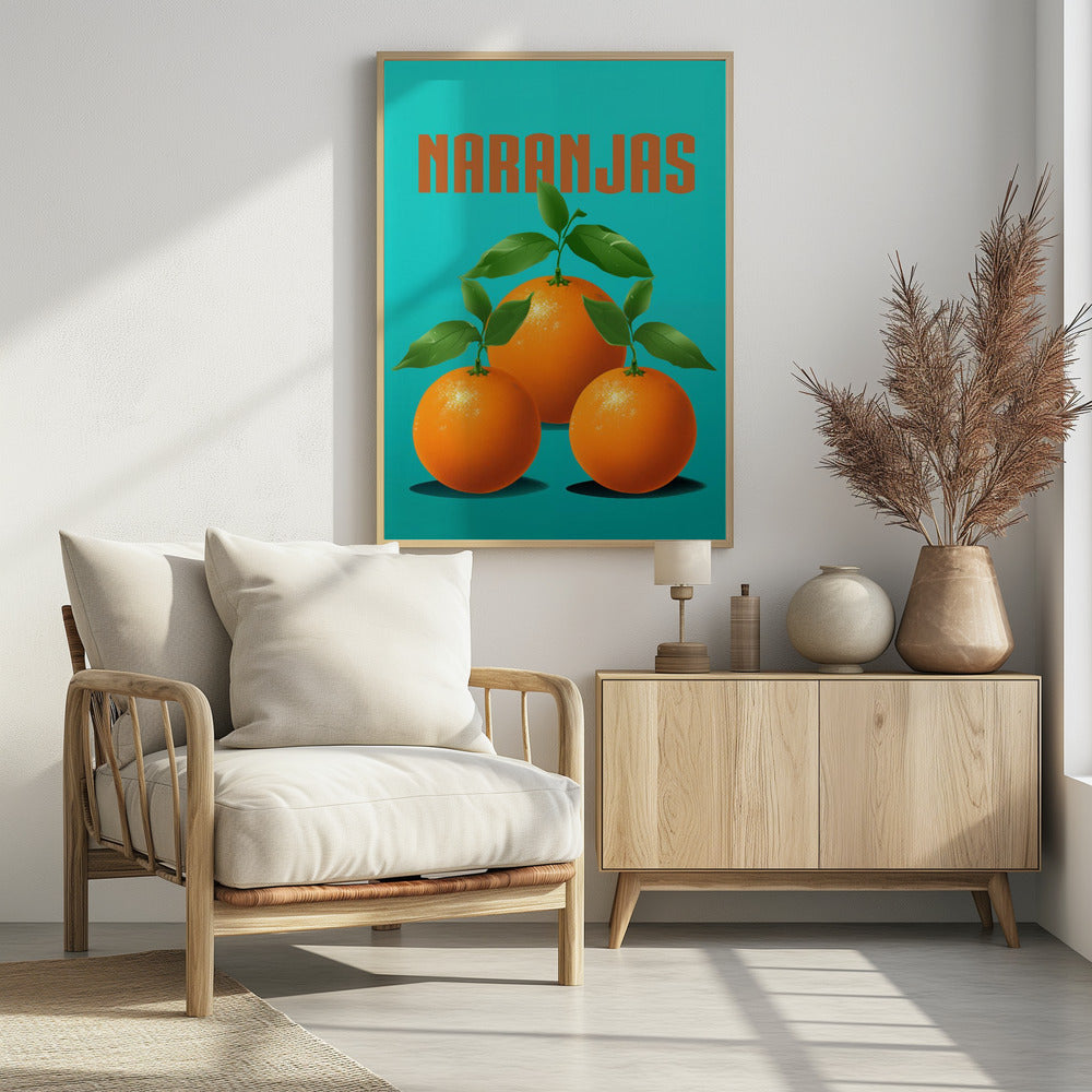 Oranges - Poster / Art Print