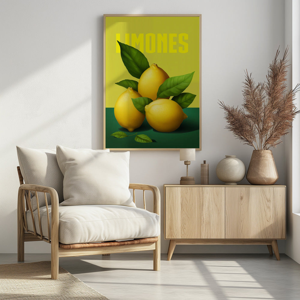Lemons - Poster / Art Print