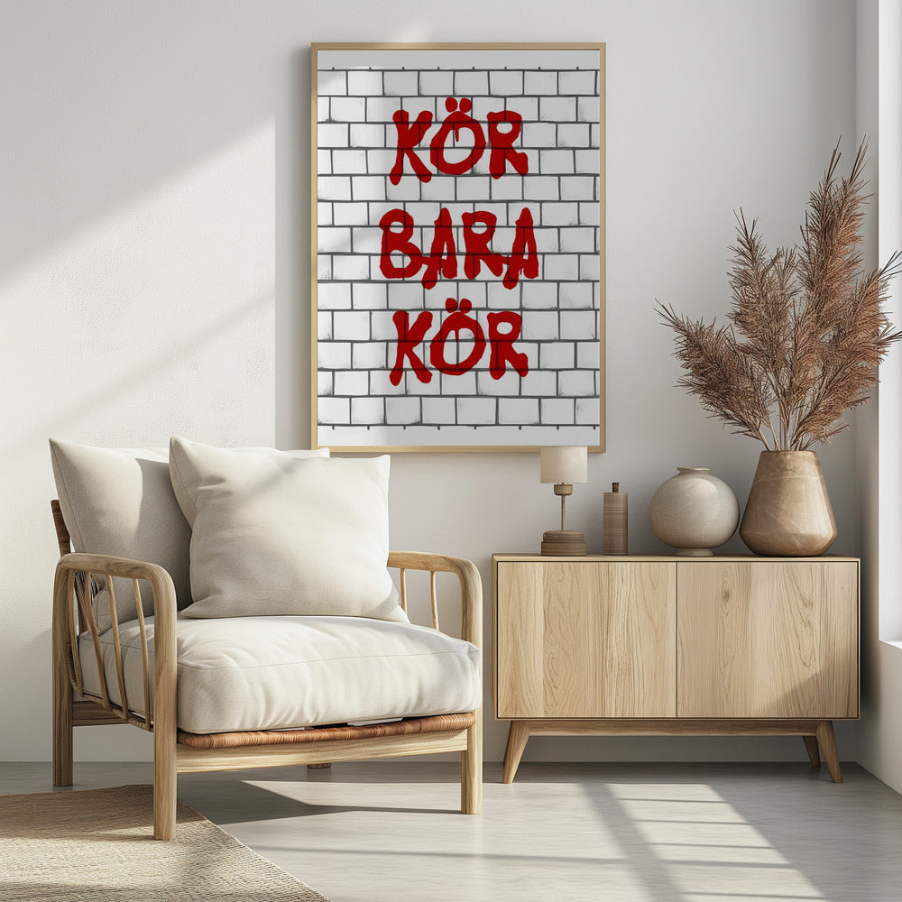 Run Just Run - Poster / Art Print