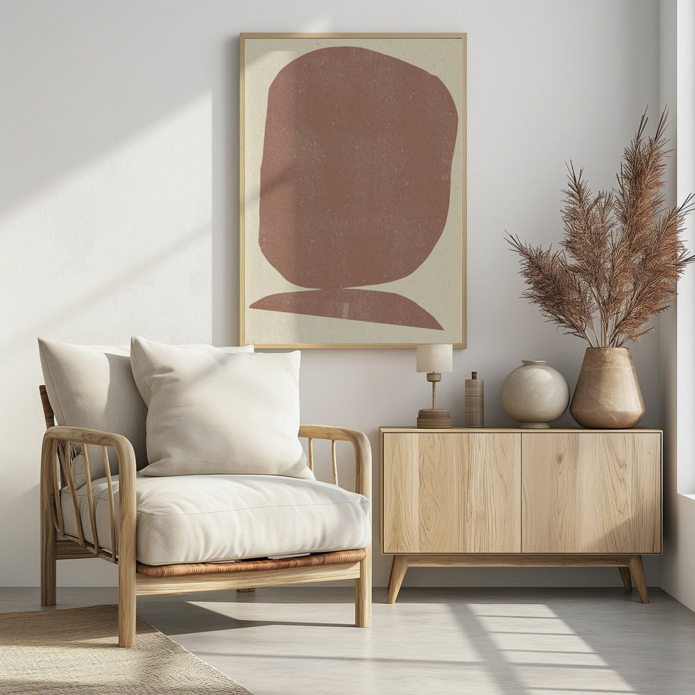 Earthy Stone - Poster / Art Print