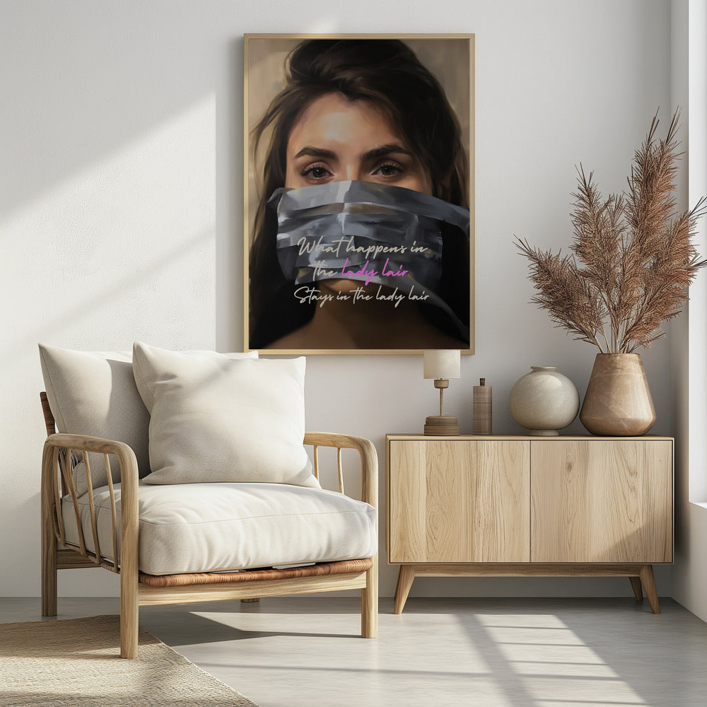 What Happens In the Lady Lair - Poster / Art Print