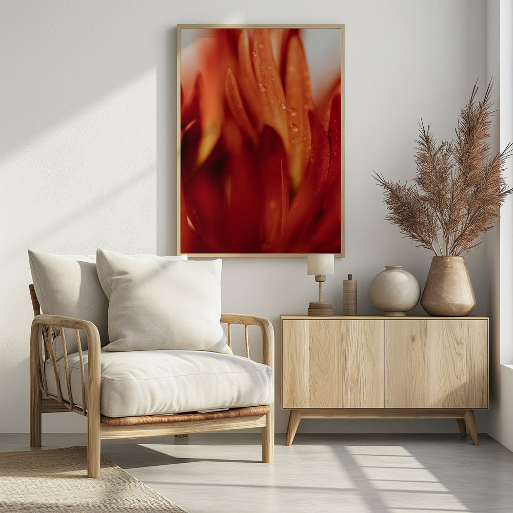 Red Flowers 03 - Poster / Art Print