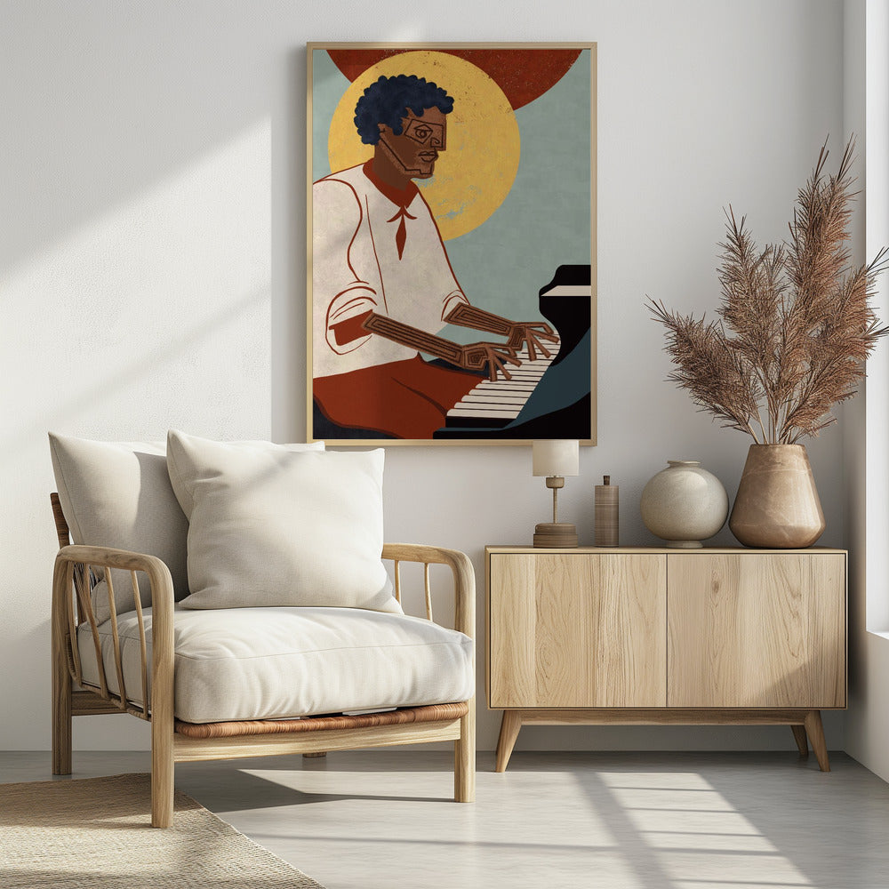 MUSICIAN GUY VIII - Poster / Art Print