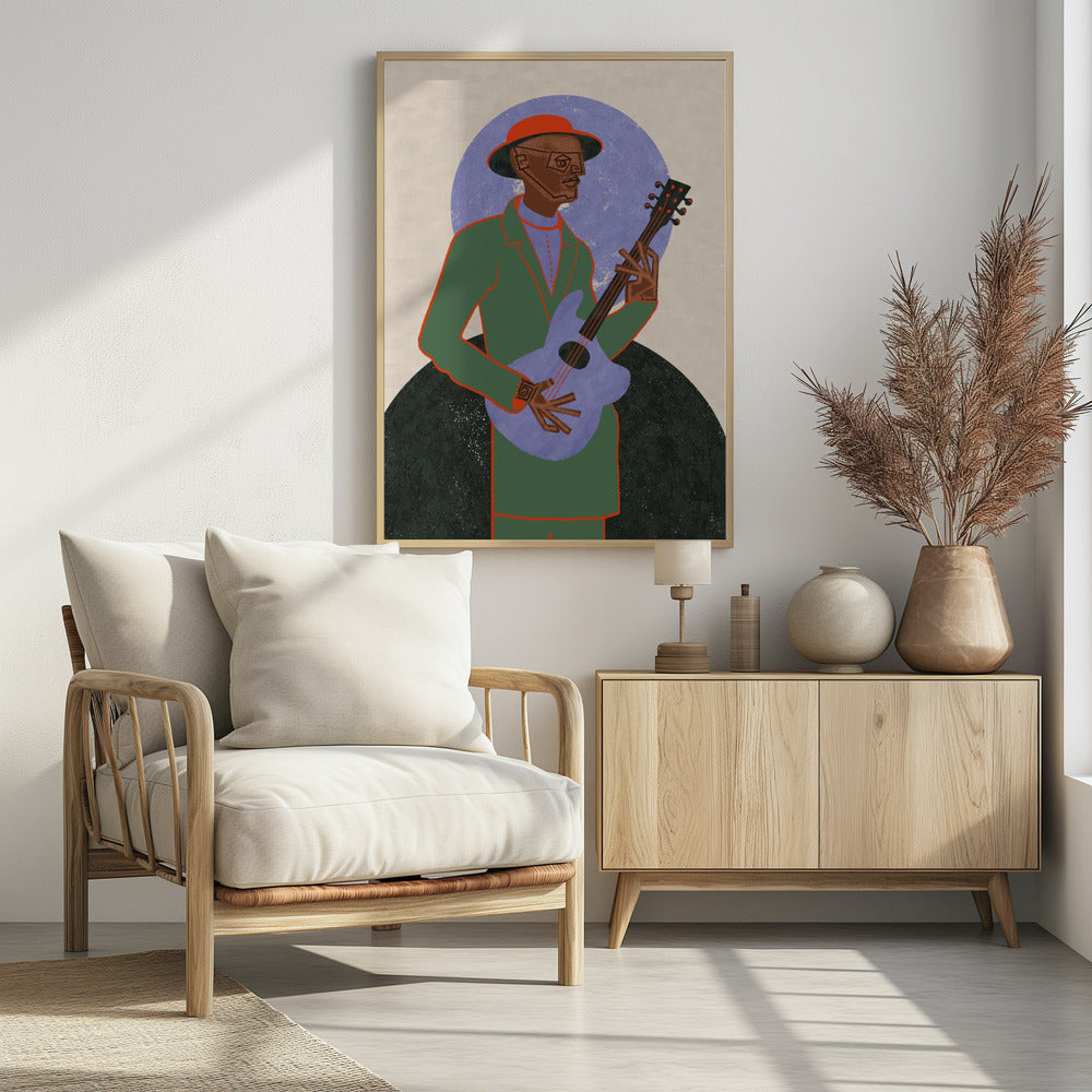 MUSICIAN GUY XII - Poster / Art Print
