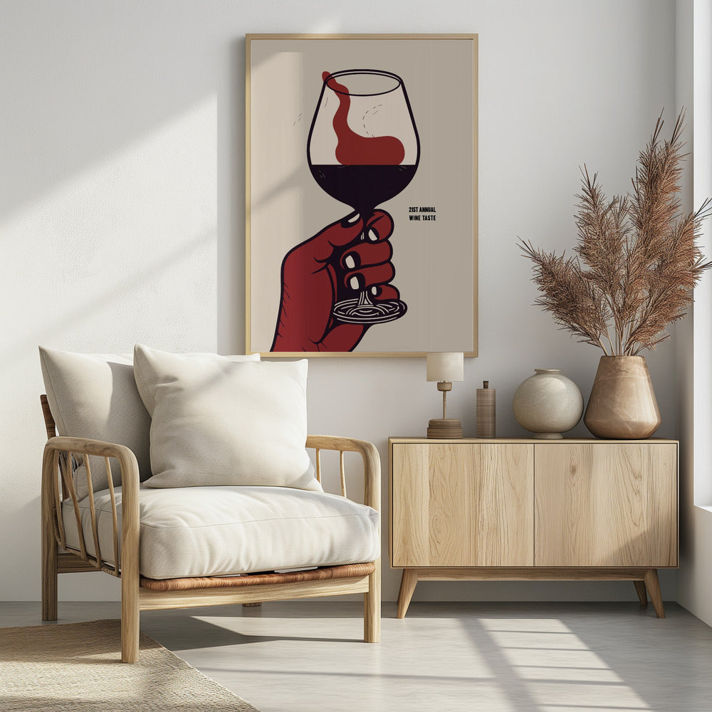 21st Annual Wine Taste - Poster / Art Print