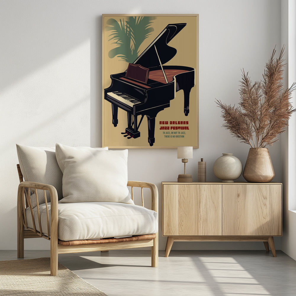 New Orleans Jazz Festival - Poster / Art Print