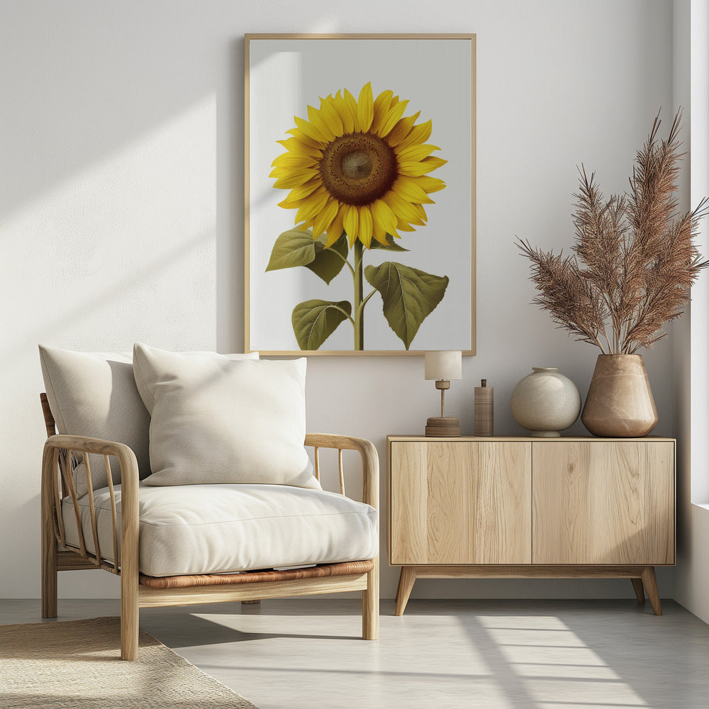 Sunflower Still - Poster / Art Print