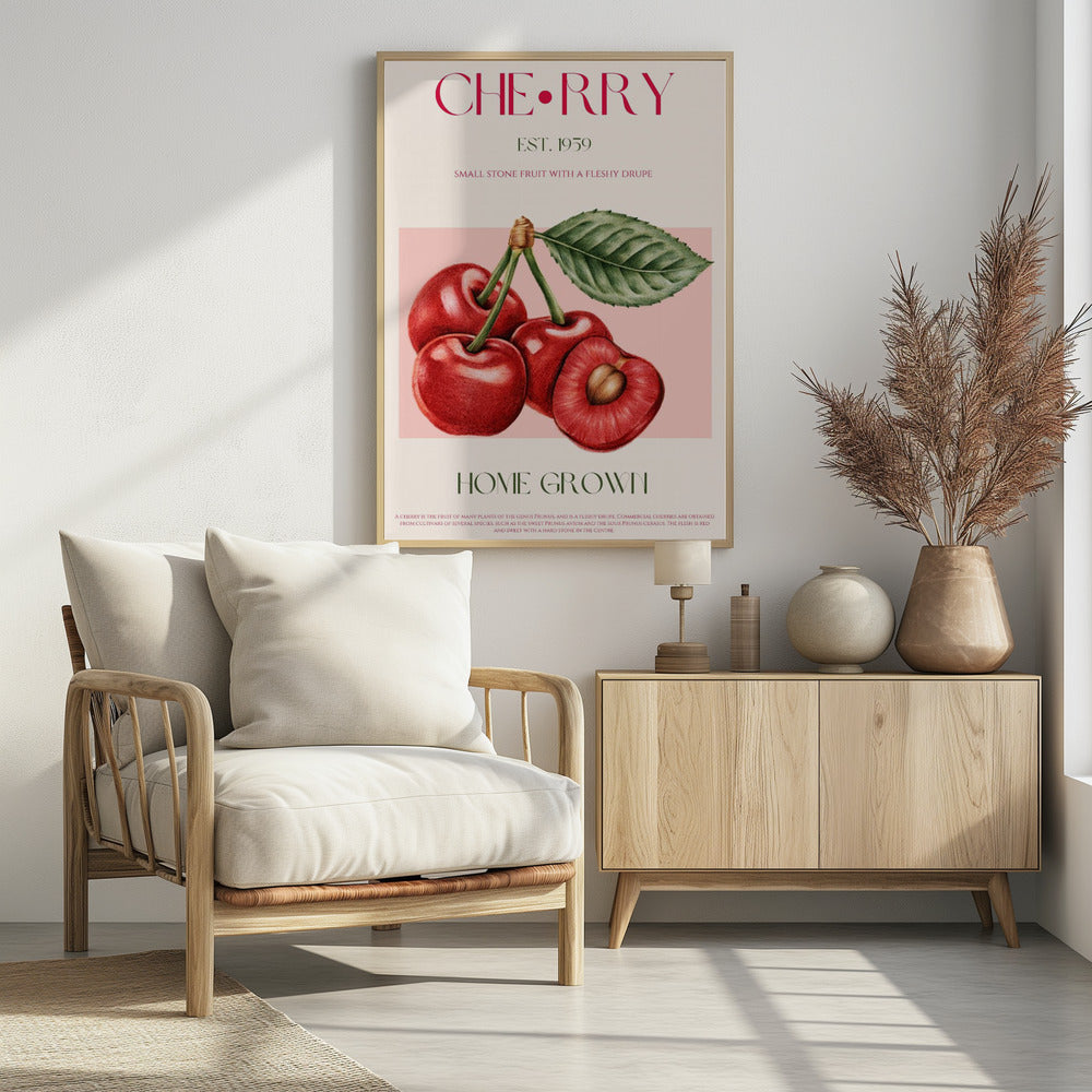 Cherry print - Poster / Art Print