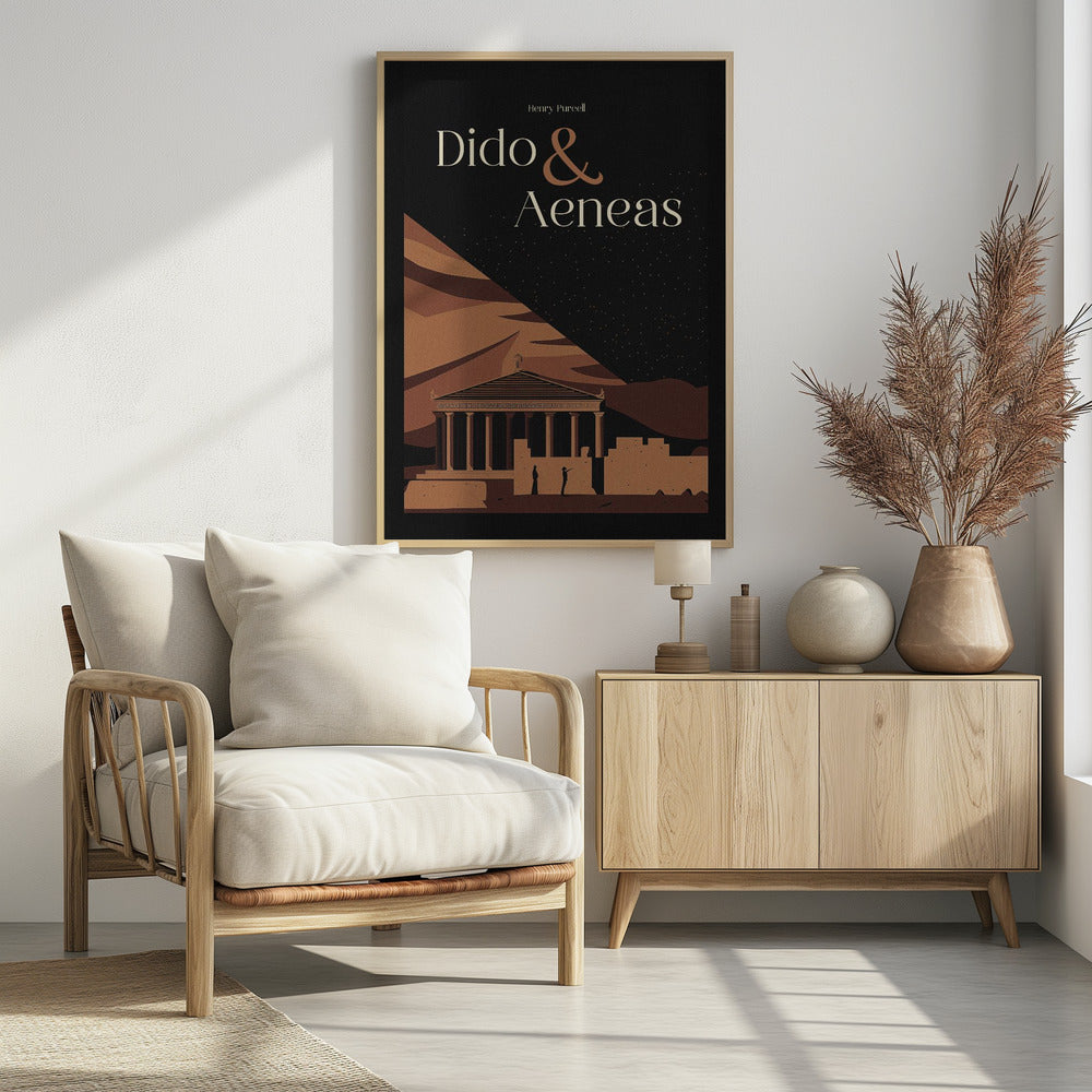 Dido and Aeneas - Poster / Art Print