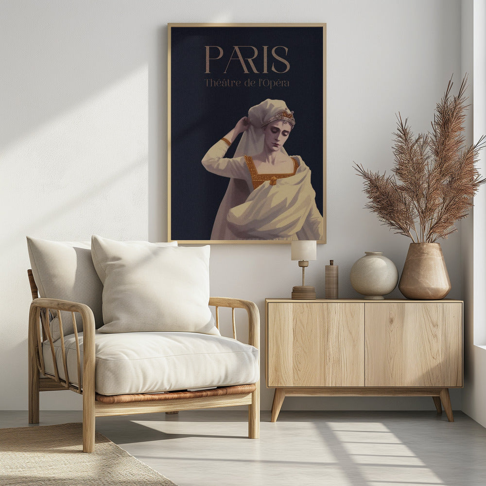Paris Theater De Lopera - Poster / Art Print