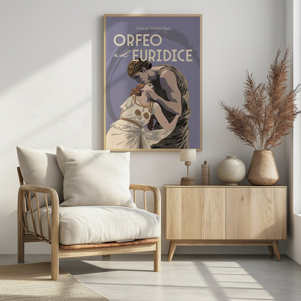 Orfeo Ed Euridice - Poster / Art Print