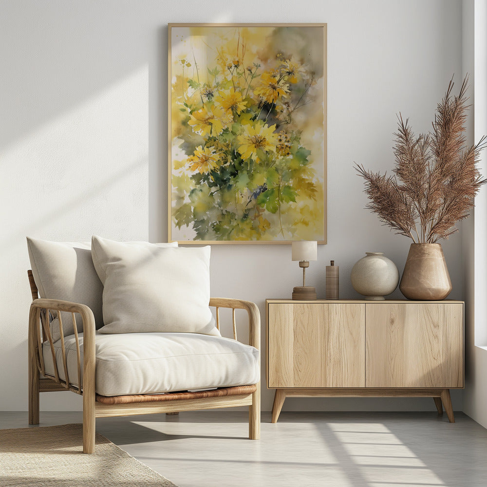 Summer Flowers No 3 - Poster / Art Print