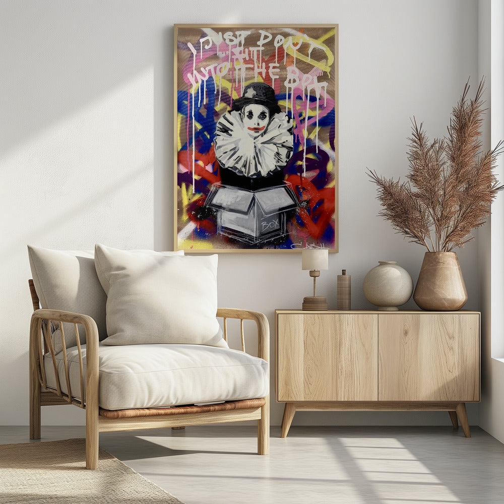 The Box - Breaking Boundaries - Poster / Art Print