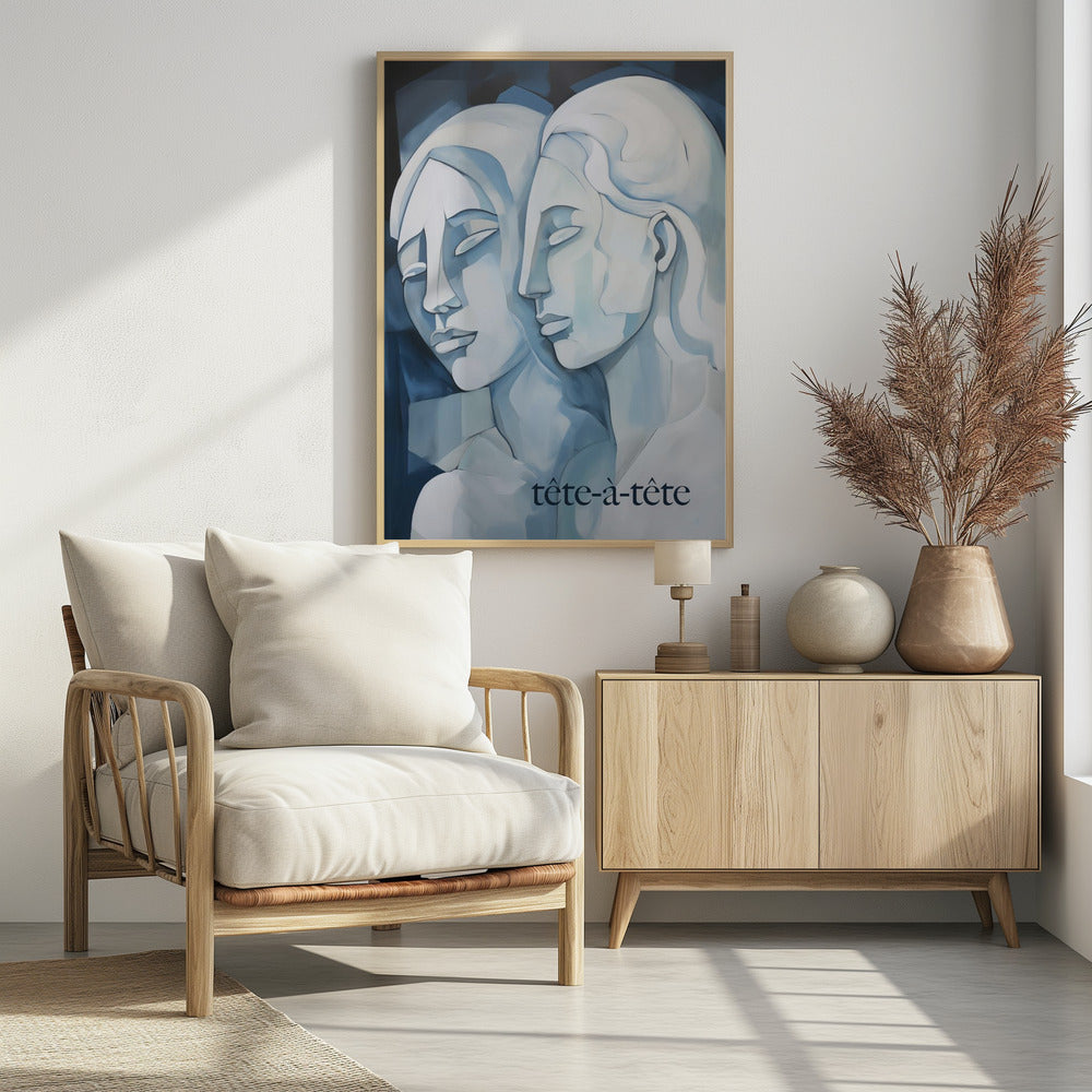 Tete-a-tete - Poster / Art Print