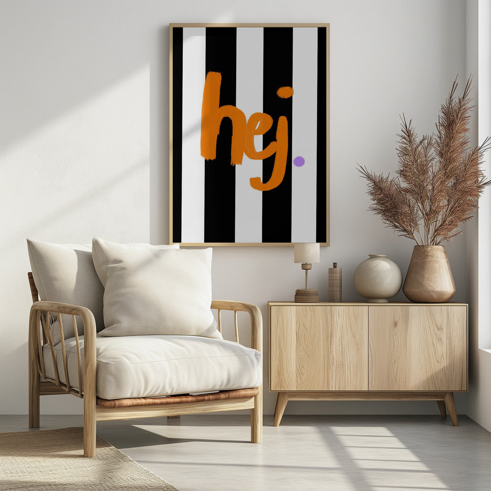 Hej - Poster / Art Print
