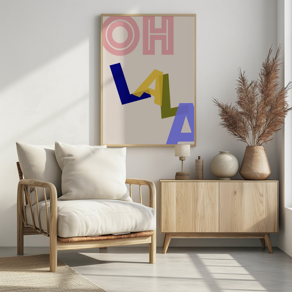 Oh Lala - Poster / Art Print