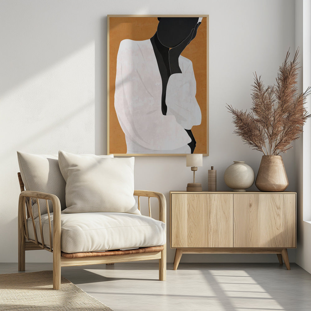 Minimal Art Girl - Poster / Art Print