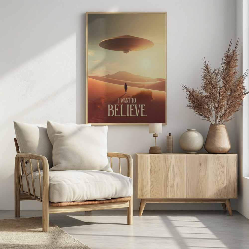 I Want To Believe - Poster / Art Print