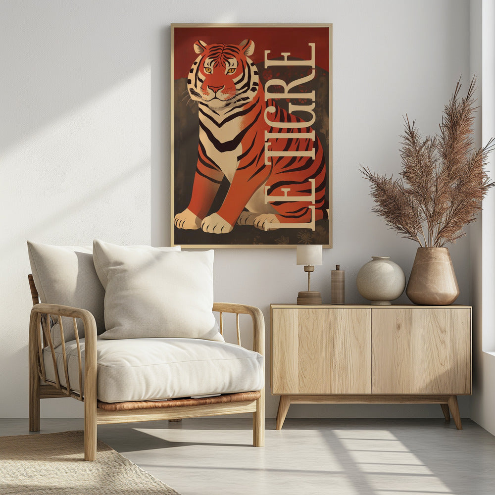 Le Tigre - Poster / Art Print