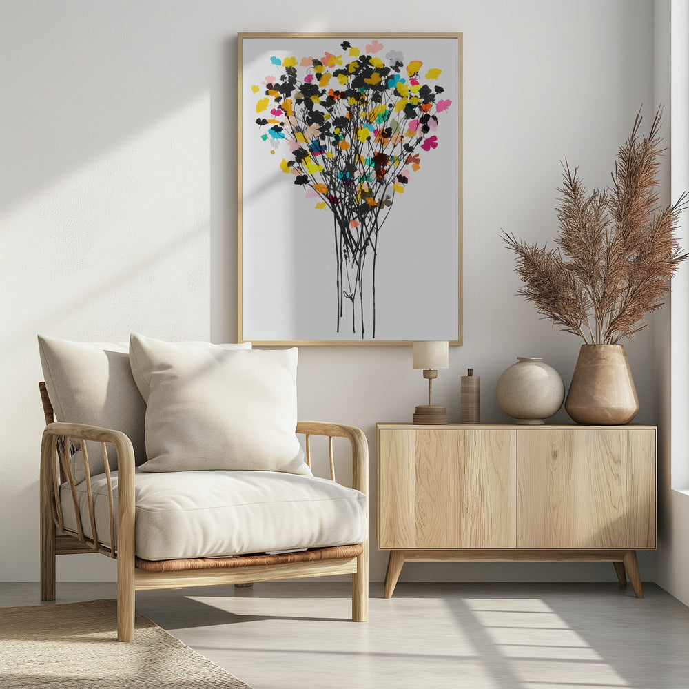 Vibrant Bouquet - Poster / Art Print
