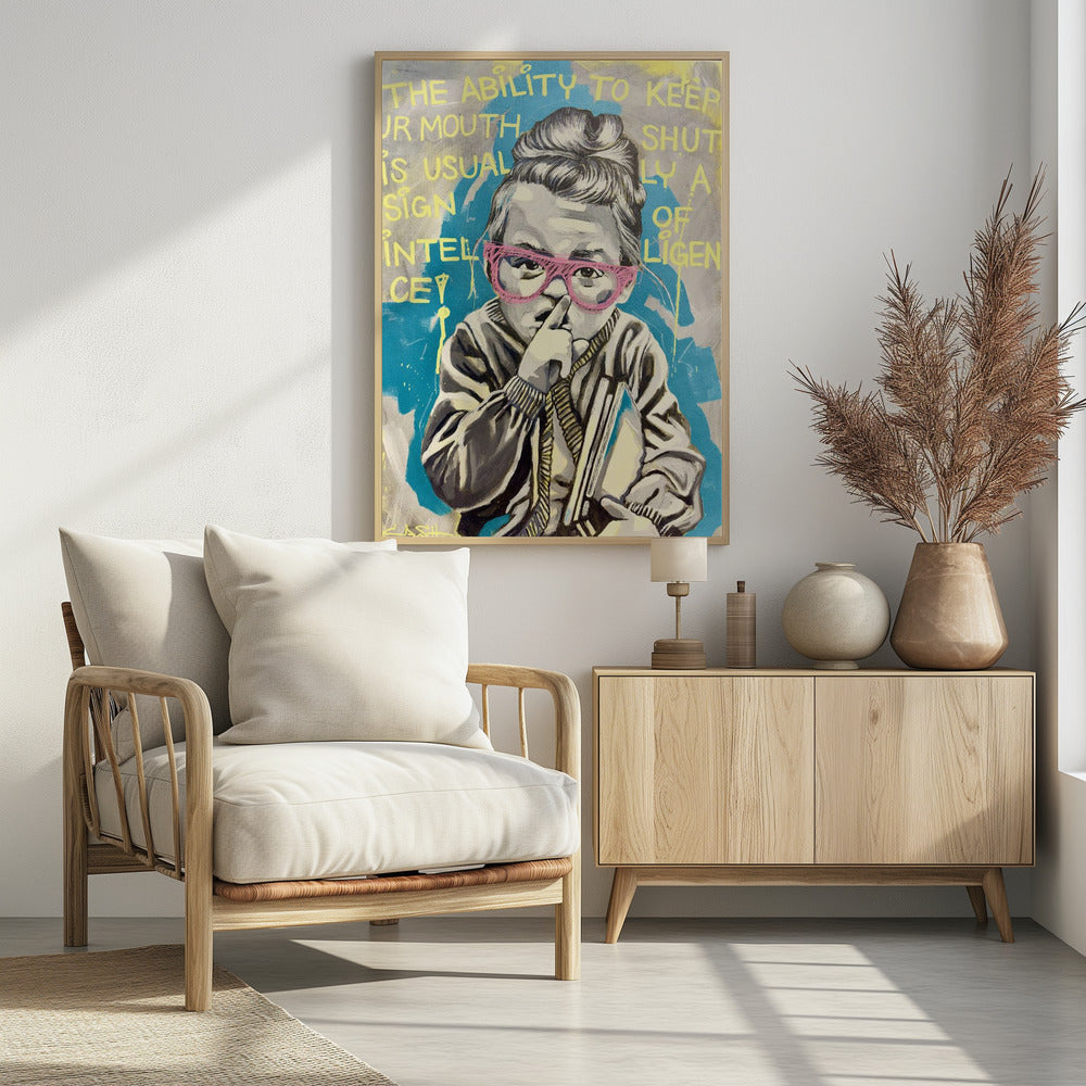 Sign of intelligence - Poster / Art Print