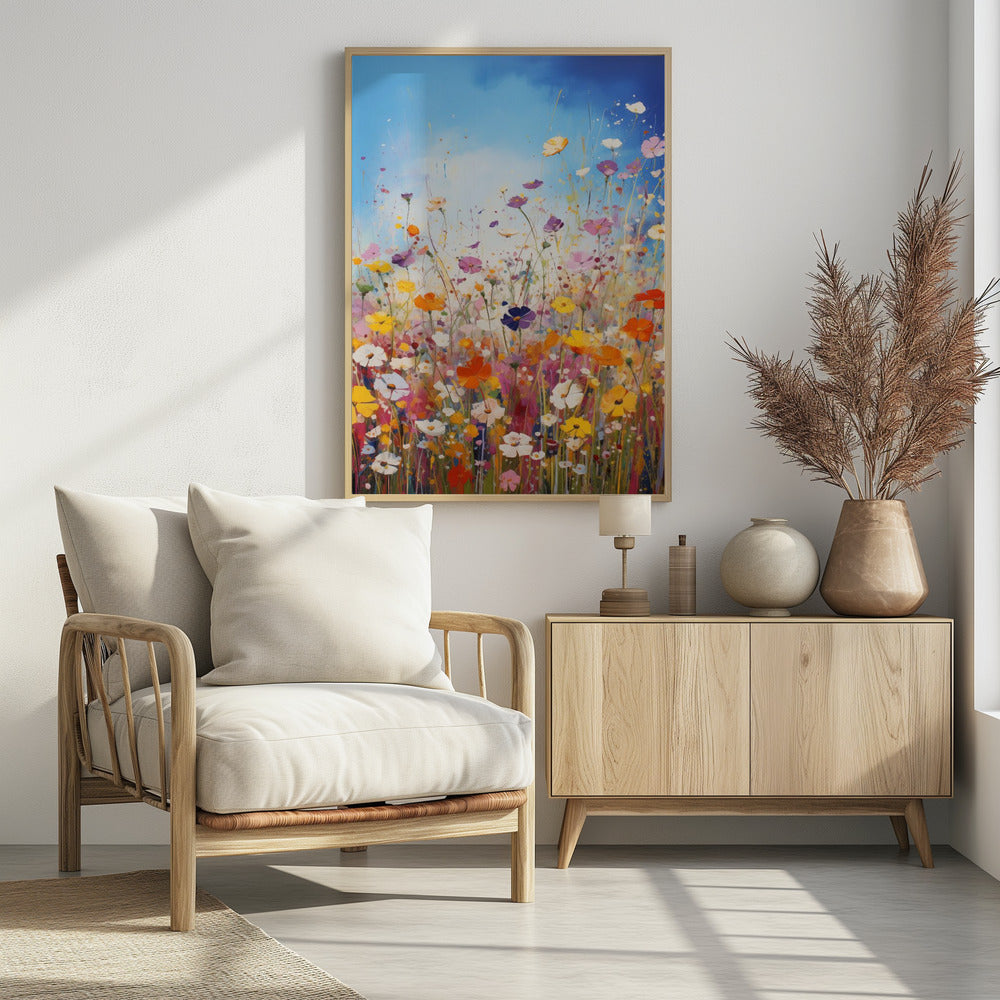 Wildflower Meadow - Poster / Art Print