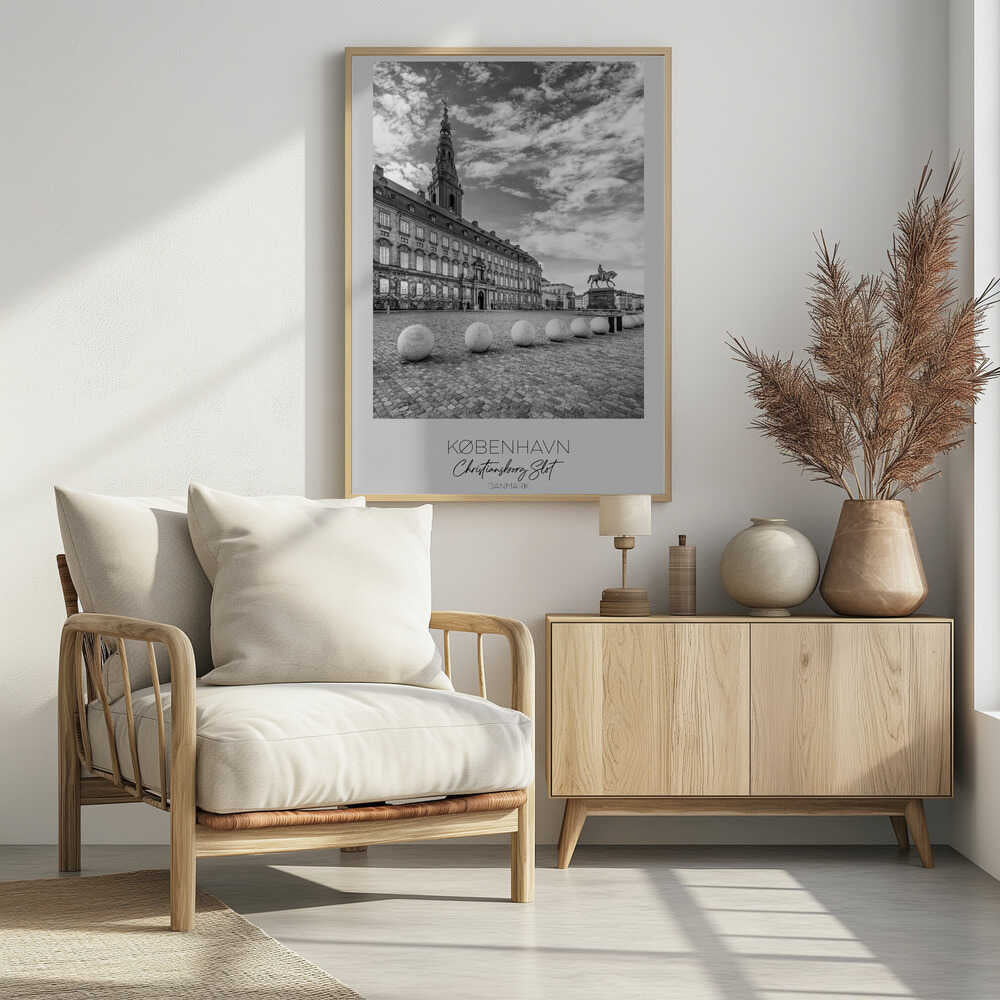 Christiansborg Palace In Copenhagen - Poster / Art Print