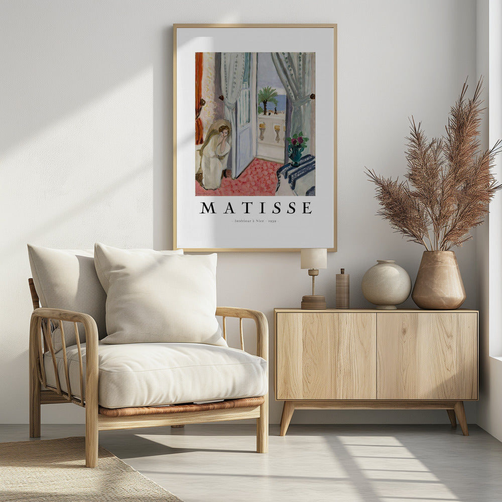 Interior à Nice - Poster / Art Print
