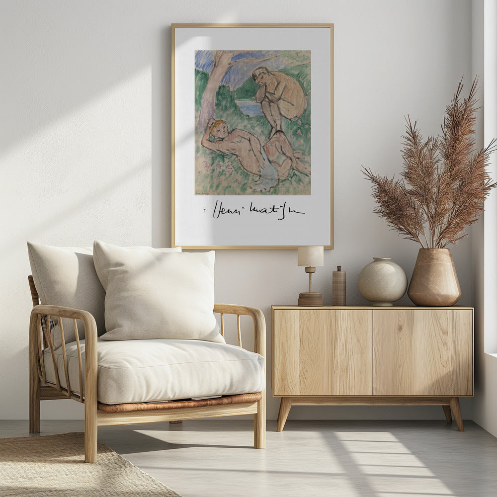 Baigneurs - Poster / Art Print