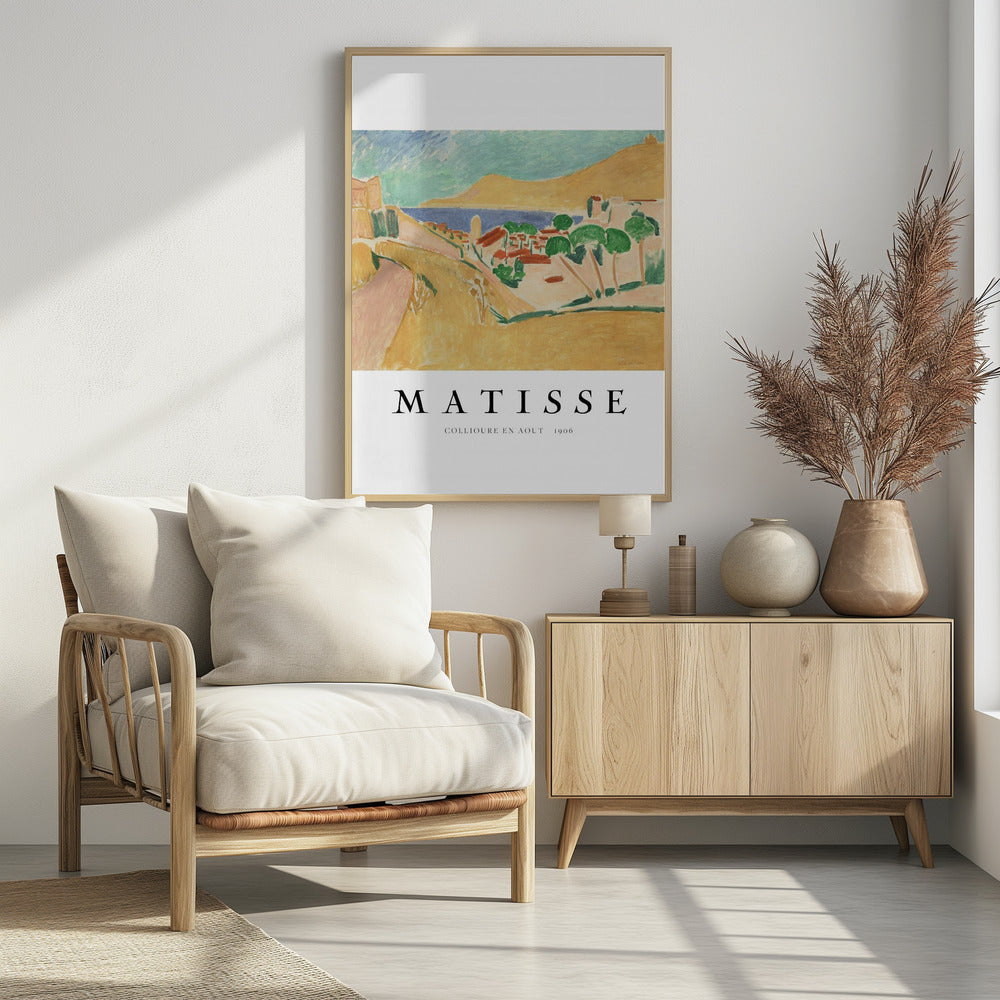 Collioure En Aout - Poster / Art Print