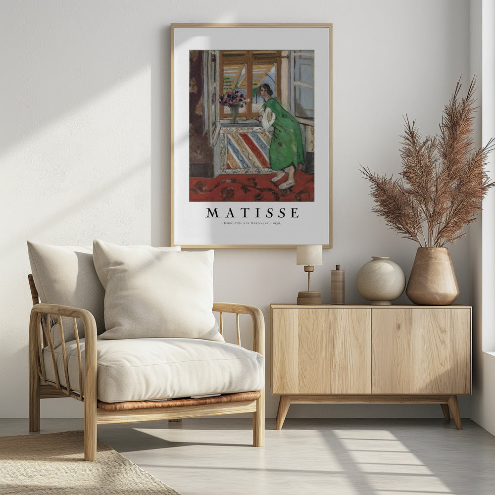 Jeune Fille a La Mauresque 1939 - Poster / Art Print