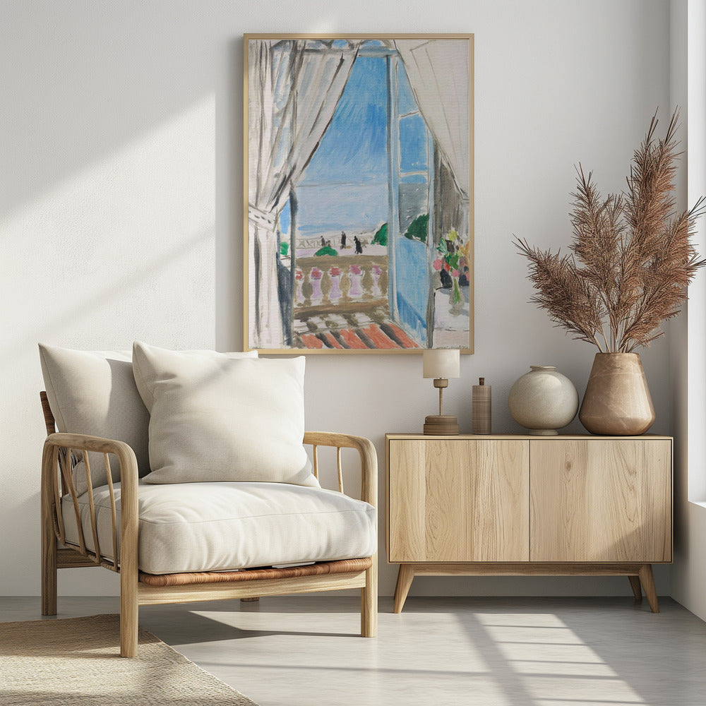 La Fenêtre Ouverte - Poster / Art Print