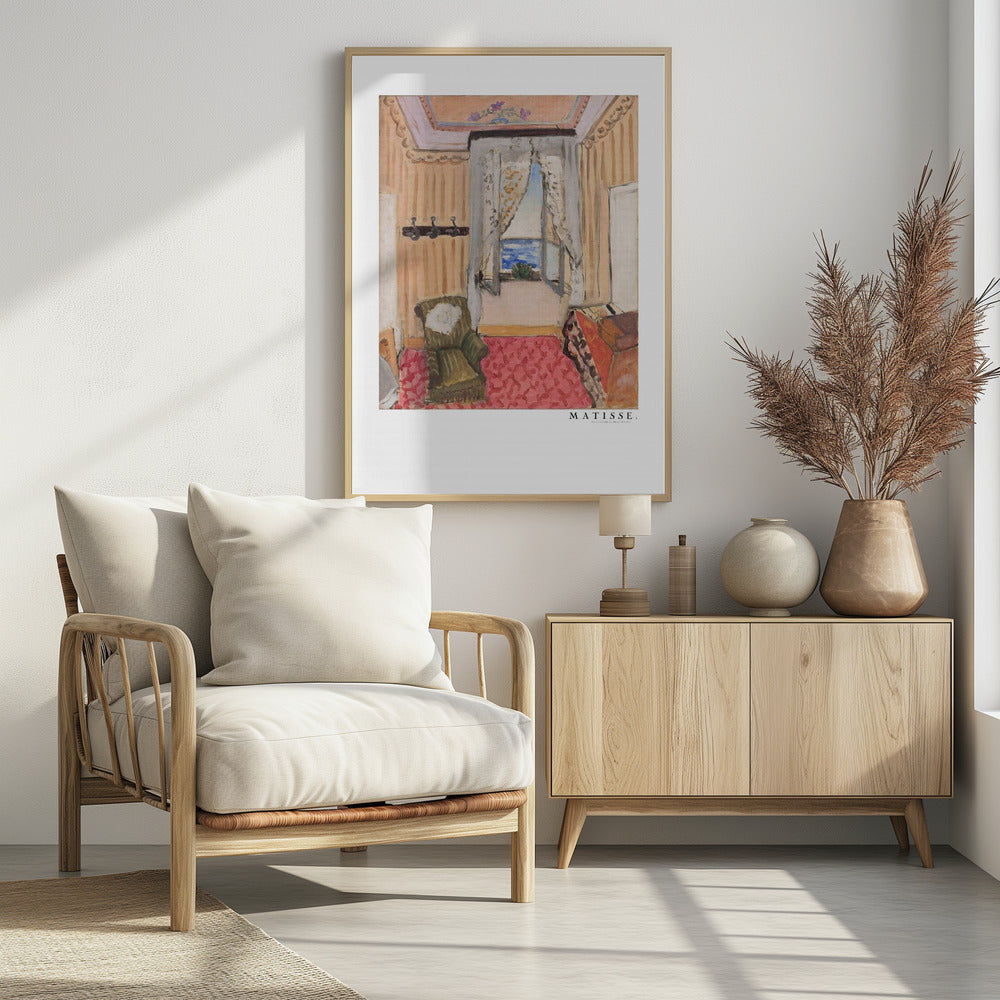 Ma Chambre Au Beau Rivage Boarder - Poster / Art Print