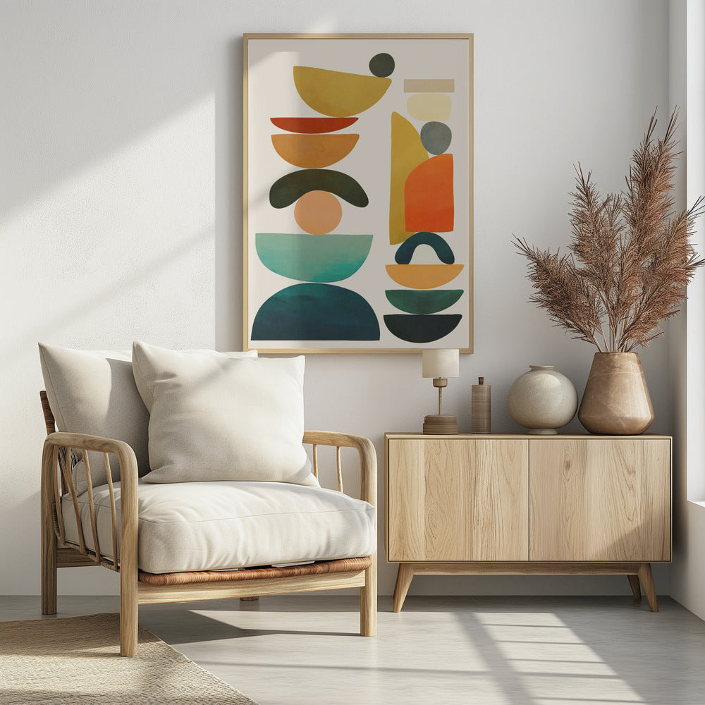 Geometric Harmony - Poster / Art Print
